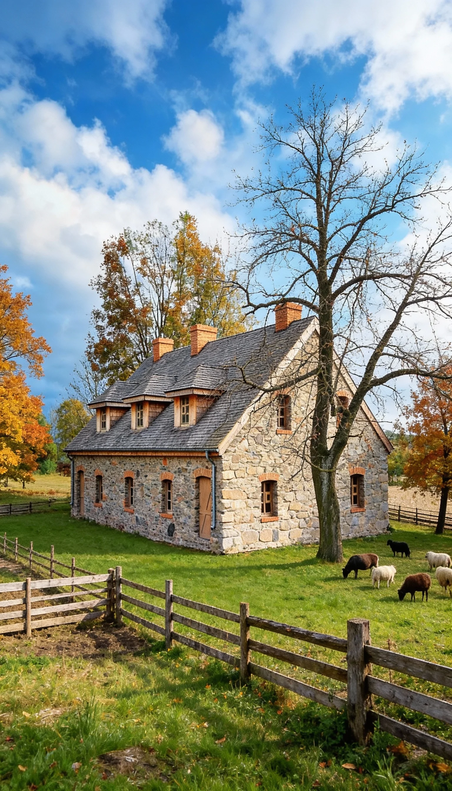 Dom z kamienia polnego