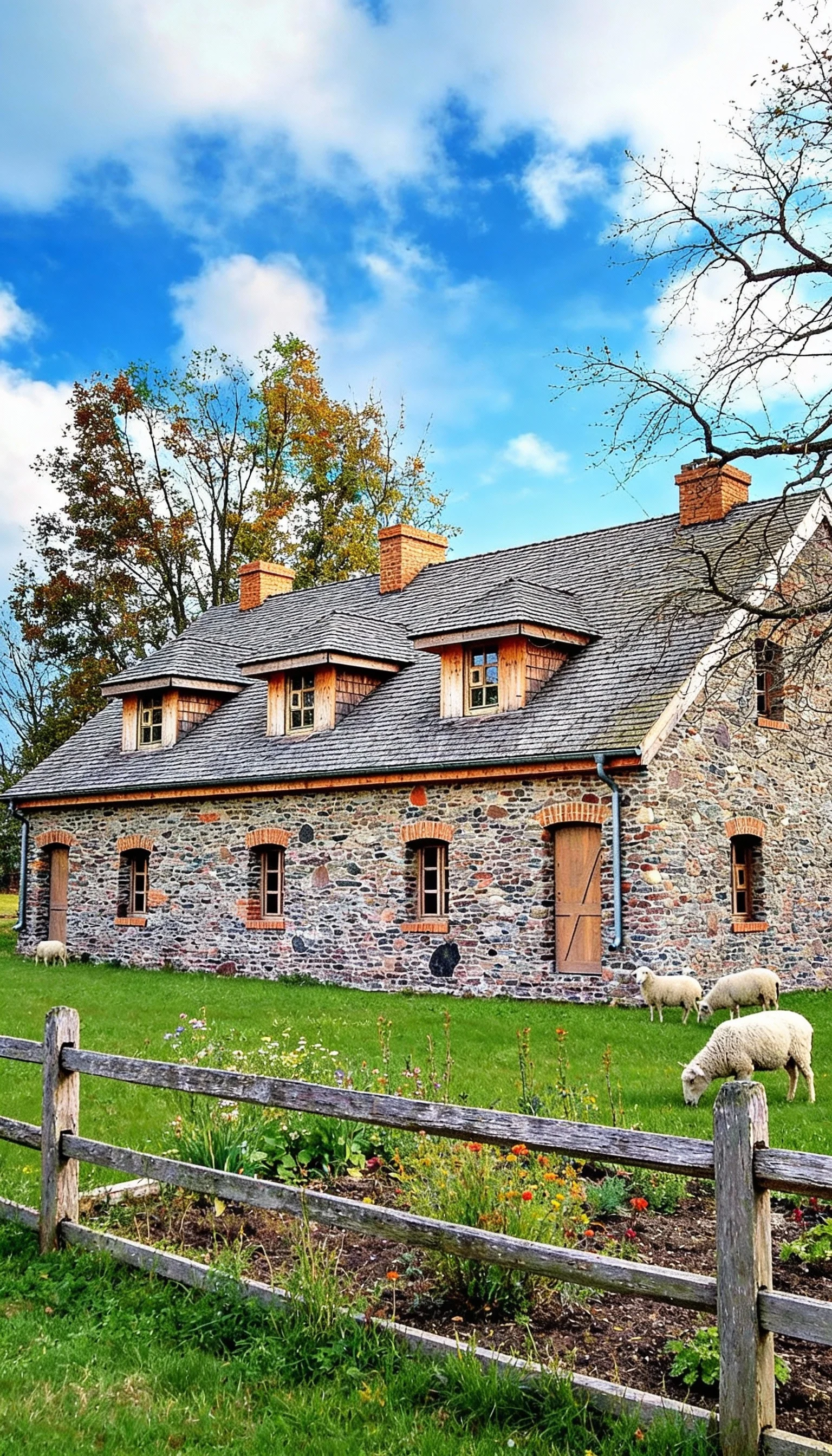 Dom z kamienia polnego