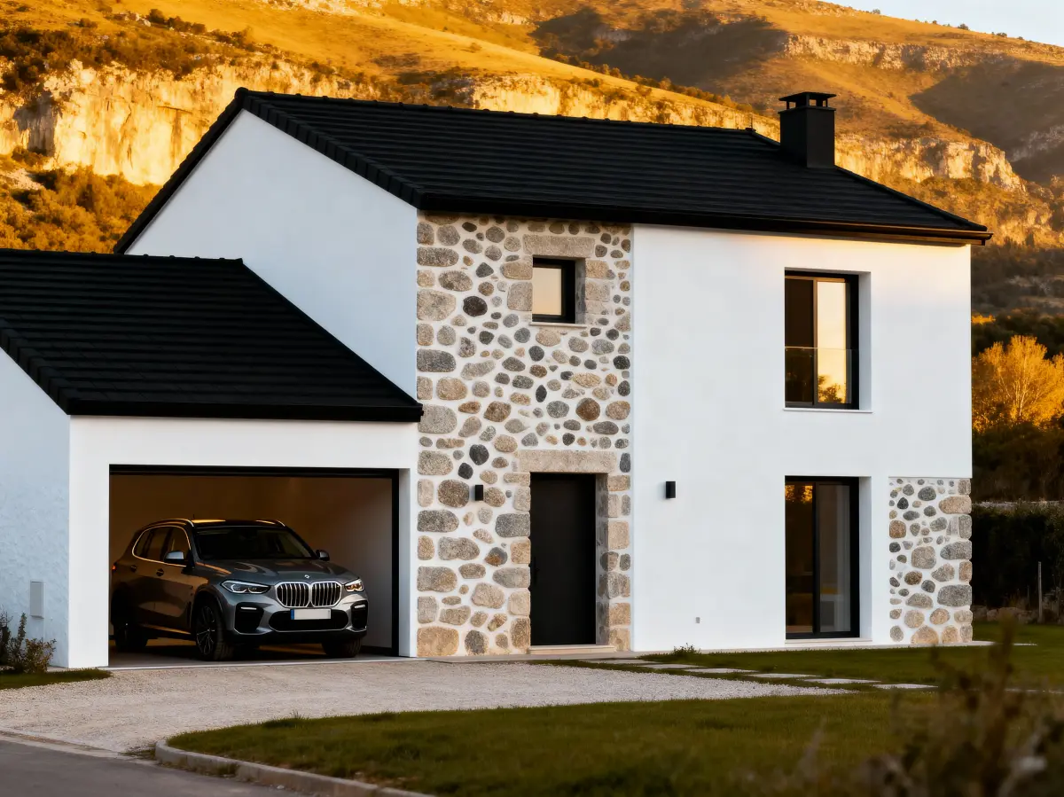 Elewacja kamienna w nowoczesnej architekturze